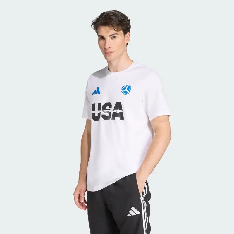 Adidas T-shirt Bianco 3186793