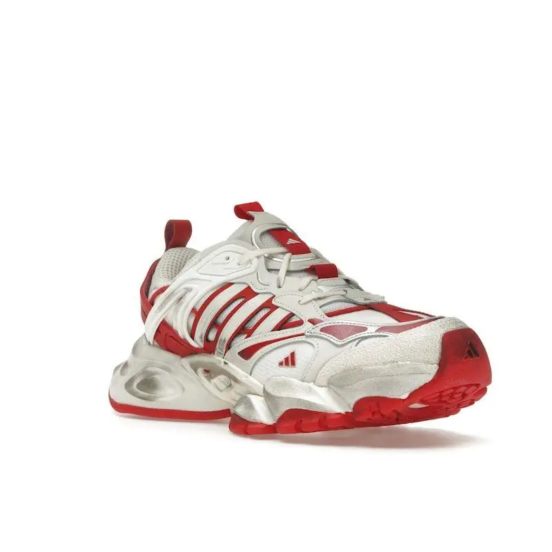 Vento XLG Deluxe Bianco Rosso Sneakers Unisex JS1590 35⅔ miniatura 2