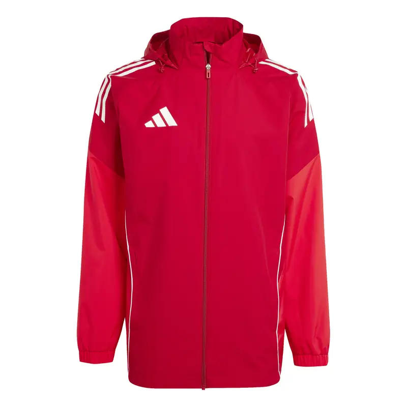 Veste de survêtement adidas Tiro 25 Competition All Weather Rouge