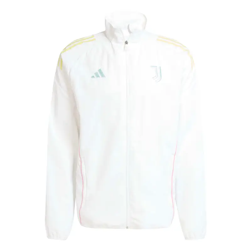 Veste de survêtement Prematch Juventus Turin 2025/26 Blanc