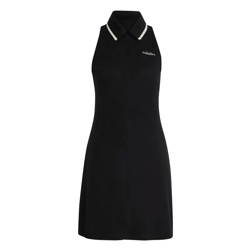 Vestito con grafica ricamata donna adidas Essentials Colorpop Noir