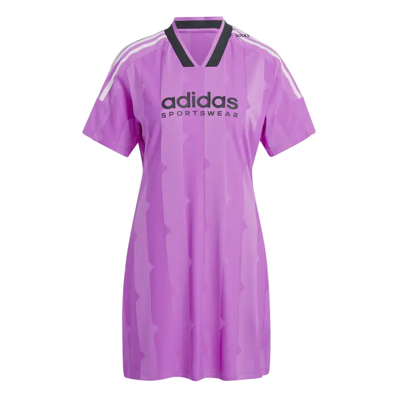 Vestito da donna adidas Tiro Cut 3-Stripes Jacquard Rose