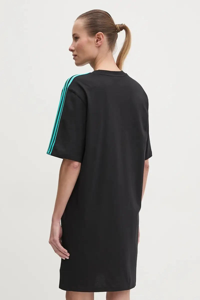 vestito in cotone x Mercedes colore nero JV5426 miniatura 3