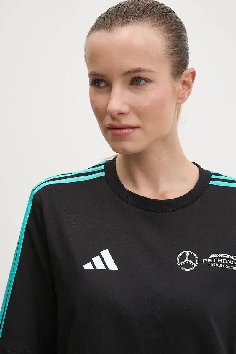 vestito in cotone x Mercedes colore nero JV5426 miniatura 4