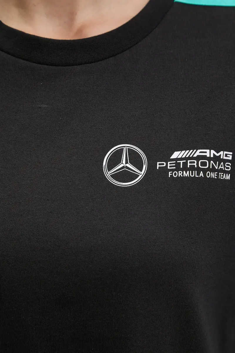 vestito in cotone x Mercedes colore nero JV5426 miniatura 5