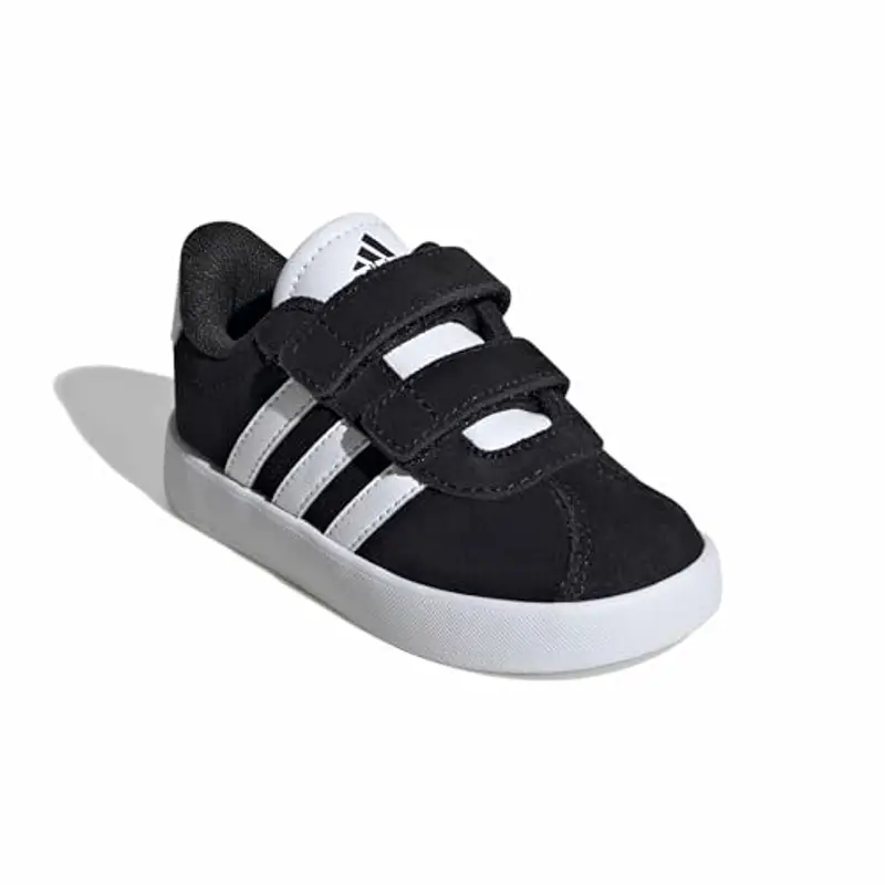 adidas VL Court 3.0 Shoes Infants, Scarpe Unisex-Bambini, Core Black/Cloud White/Core Black, 23.5 EU miniatura 3