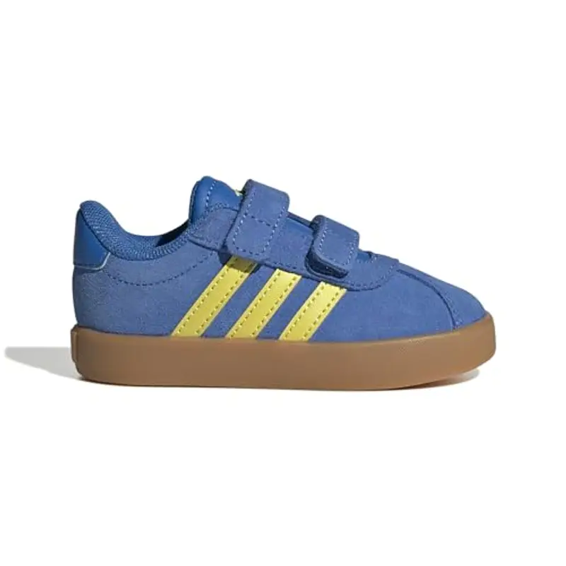 adidas VL Court 3.0 Shoes Infants, Scarpe Unisex-Bimbi 0-24, Bright Royal/Pure Sulfur/Gum, 23 EU miniatura 2