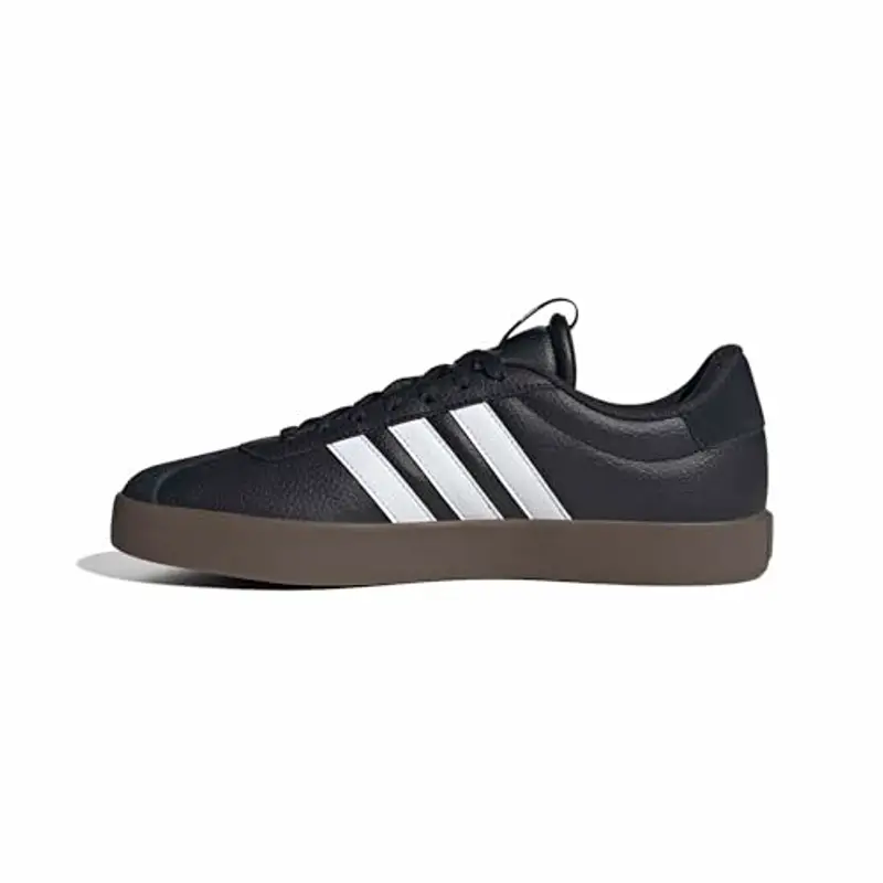 adidas VL Court 3.0 Shoes, Sneaker Uomo, Core Black Cloud White, 42 2/3 EU