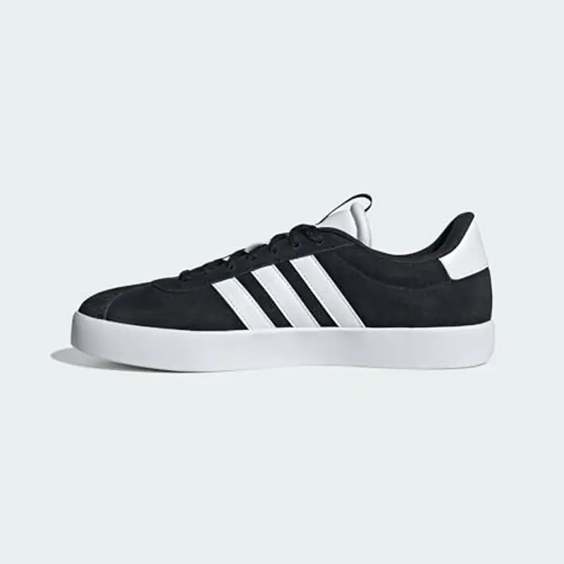 adidas VL Court 3.0 Shoes, Sneaker Uomo, Core Black Cloud White Core Black, 46 EU miniatura 3
