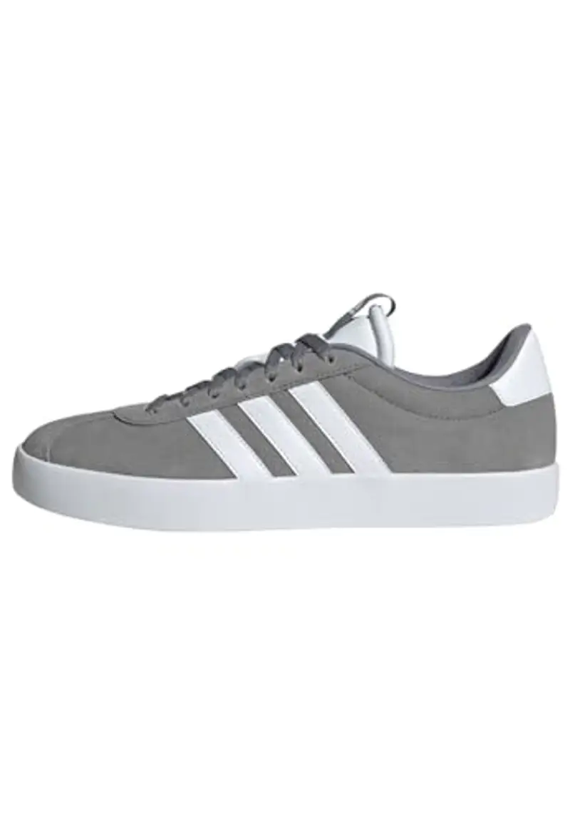 adidas VL Court 3.0 Shoes, Sneaker Uomo, Grey Three Cloud White Cloud White, 35.5 EU