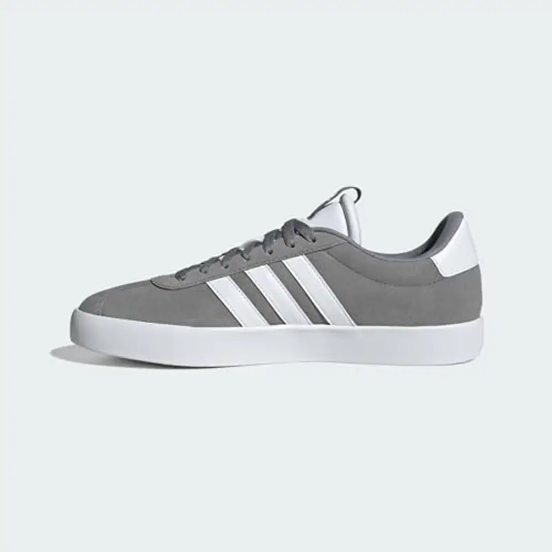 adidas VL Court 3.0 Shoes, Sneaker Uomo, Grey Three Cloud White Cloud White, 36 2/3 EU miniatura 3