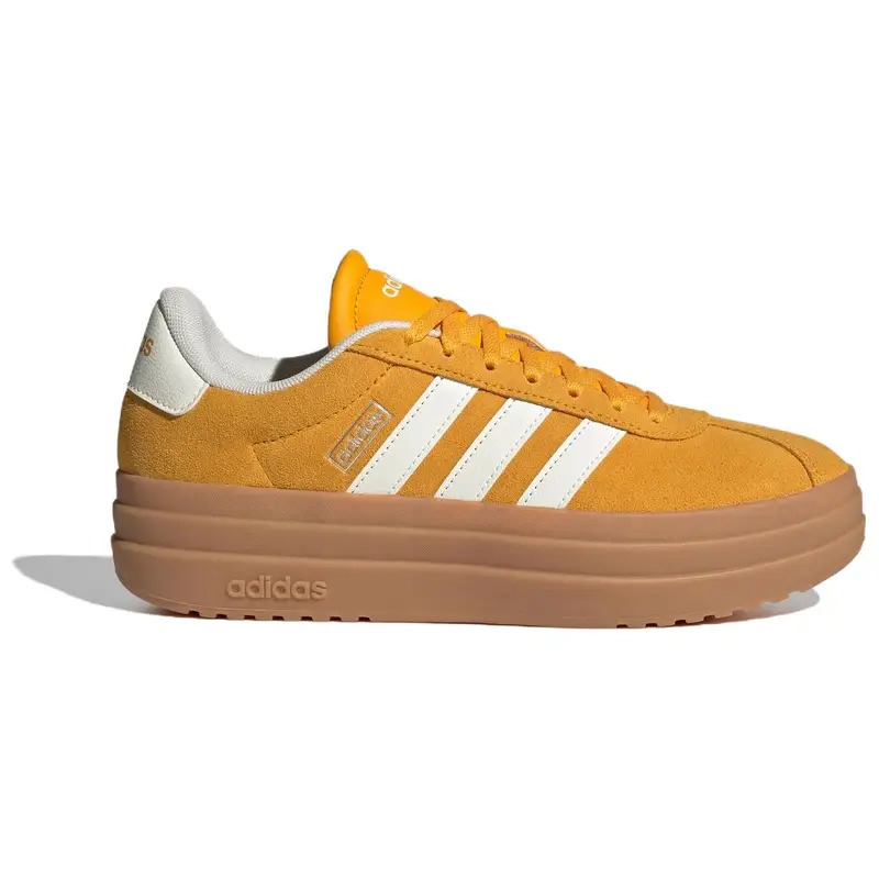 VL Court Bold Scarpe da Skate Basse Comode Versatili Sneakers da Donna Giallo KJ6854 38 miniatura 2