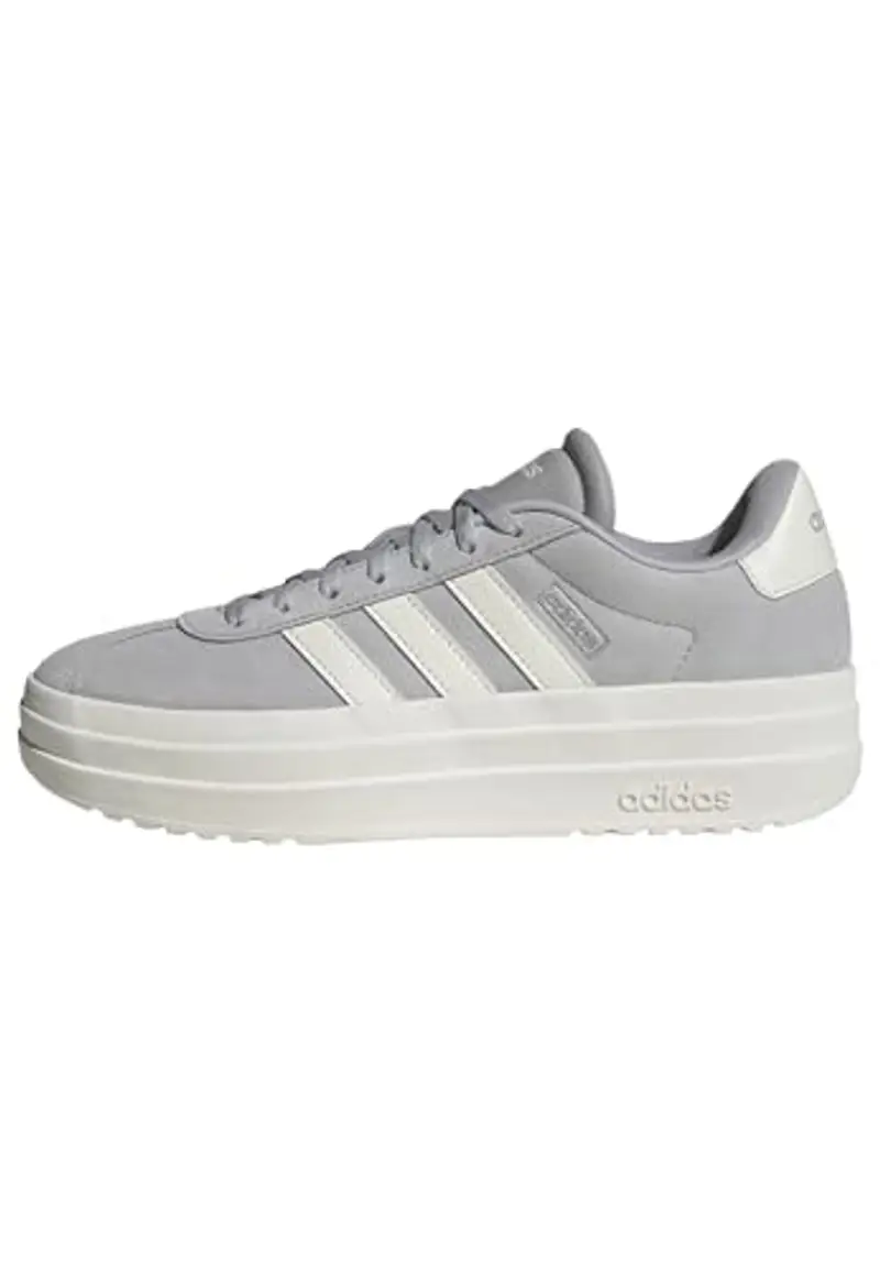 adidas VL Court Bold Shoes, Scarpe Donna, Grey Two/off White/Core White, 36 EU