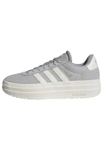adidas VL Court Bold Shoes, Scarpe Donna, Grey Two/off White/Core White, 42 2/3 EU