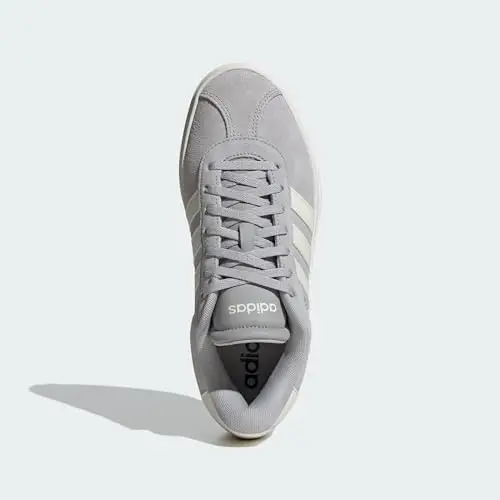 adidas VL Court Bold Shoes, Scarpe Donna, Grey Two/off White/Core White, 42 2/3 EU miniatura 3