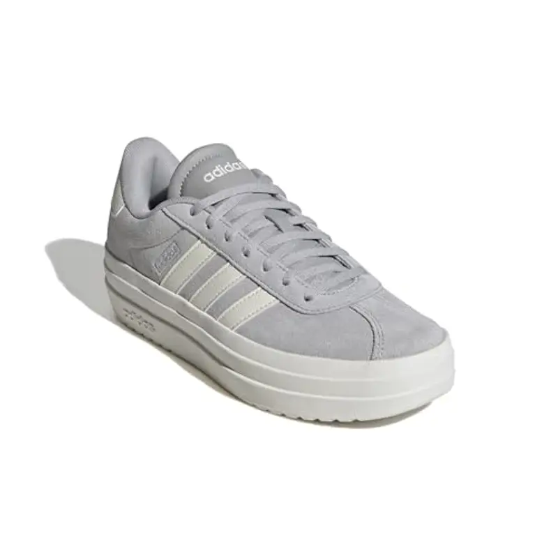 adidas VL Court Bold Shoes, Scarpe Donna, Grey Two/off White/Core White, 42 EU miniatura 3