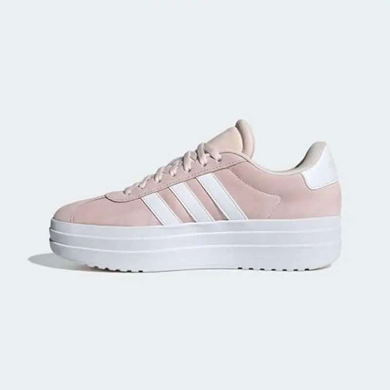 adidas VL Court Bold Shoes, Scarpe Donna, Wonder Quartz/Cloud White/Cloud White, 37 1/3 EU miniatura 2