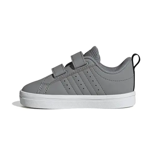 adidas VS Pace 2.0 Shoes Infants, Scarpe da Tennis, Grey Three/Core Black/Cloud White, 27 EU