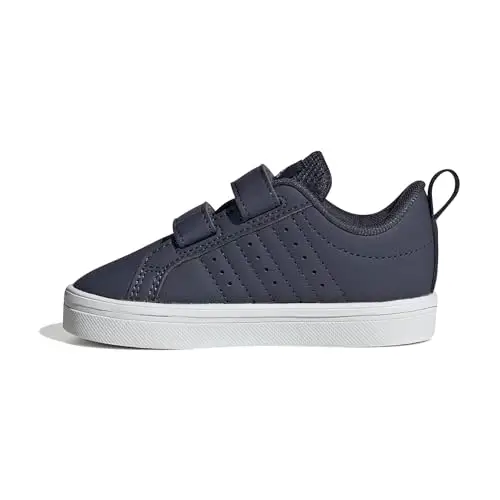 adidas VS Pace 2.0 Shoes Infants, Scarpe da Tennis, Shadow Navy/Cloud White/Cloud White, 25.5 EU