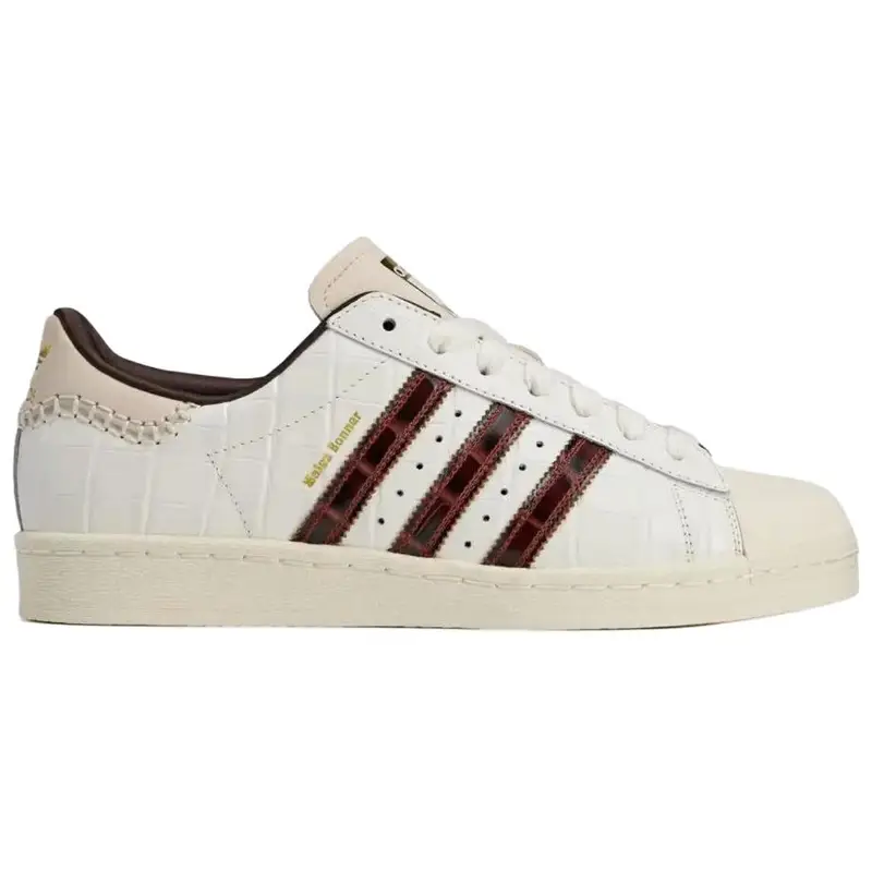 Wales Bonner X Adidas Superstar Croc Fox Brown Sneakers KH8797 45⅓ miniatura 4