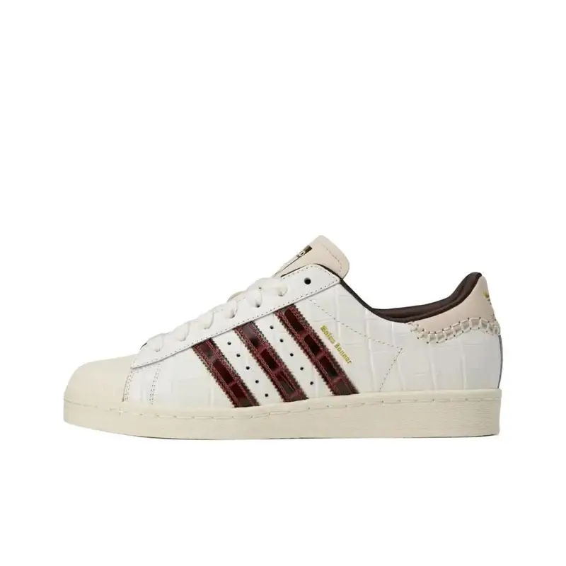 Wales Bonner x adidas Superstar Croc - Marrone Volpe Sneakers Unisex Crema Bianco Meraviglia KH8797 36