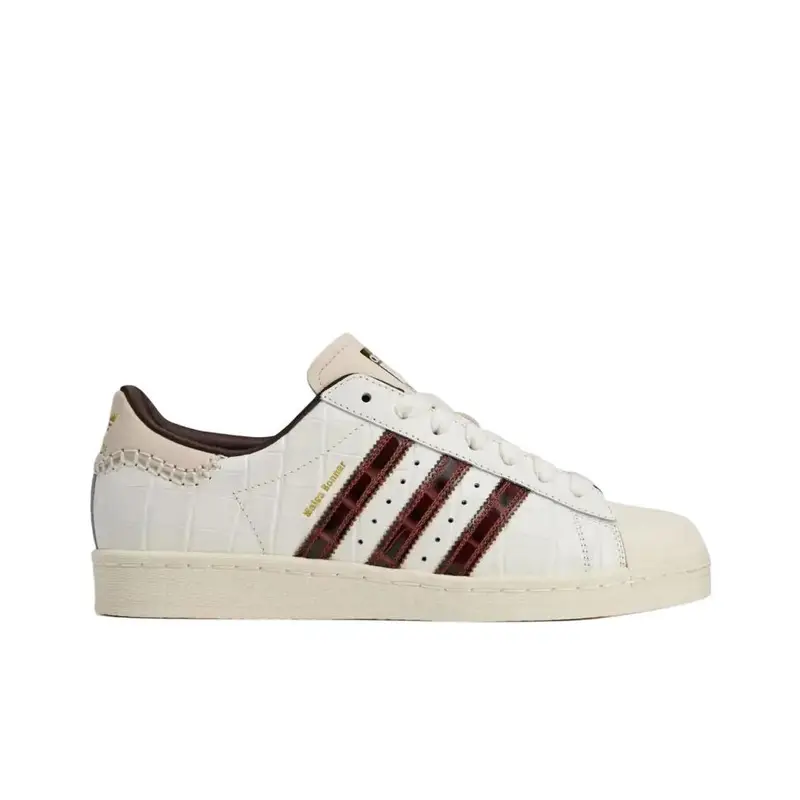 Wales Bonner x adidas Superstar Croc - Marrone Volpe Sneakers Unisex Crema Bianco Meraviglia KH8797 38 miniatura 3