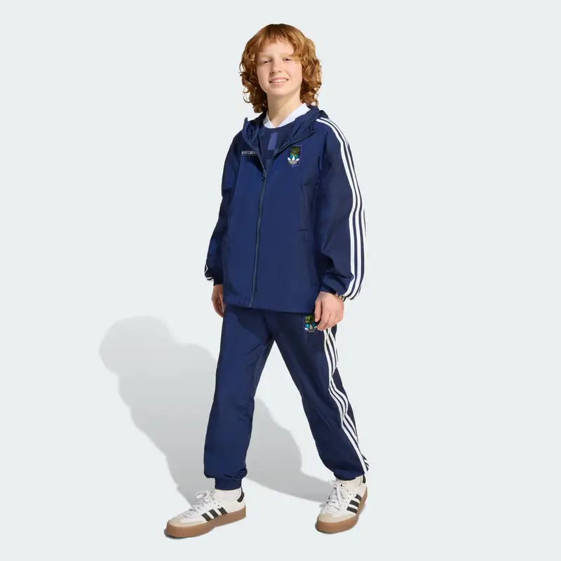 Windbreaker adidas Originals X Minecraft Kids Night Indigo miniatura 3