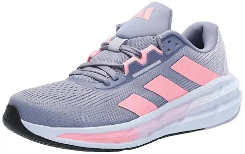 adidas Women's Questar 3 Running Sneaker, Silver Violet/Pink Spark/Silver Dawn, 10