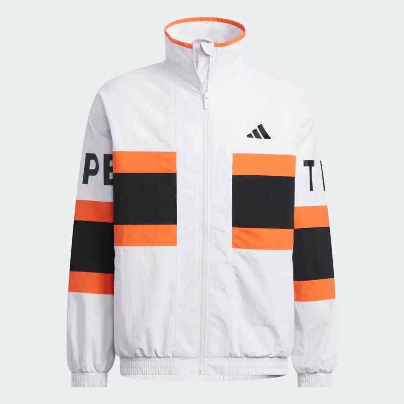 Wording Pack Loose Fit Mesh-Lined Woven Jacket Dash Grey miniatura 4