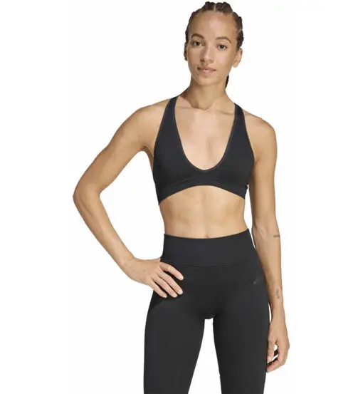 Workout Essentials W - reggiseno sportivo basso sostegno - donna Black