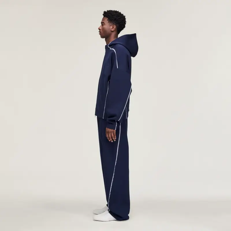 x Arte Antwerp Z.N.E. Felpa con zip integrale Legend Ink miniatura 2