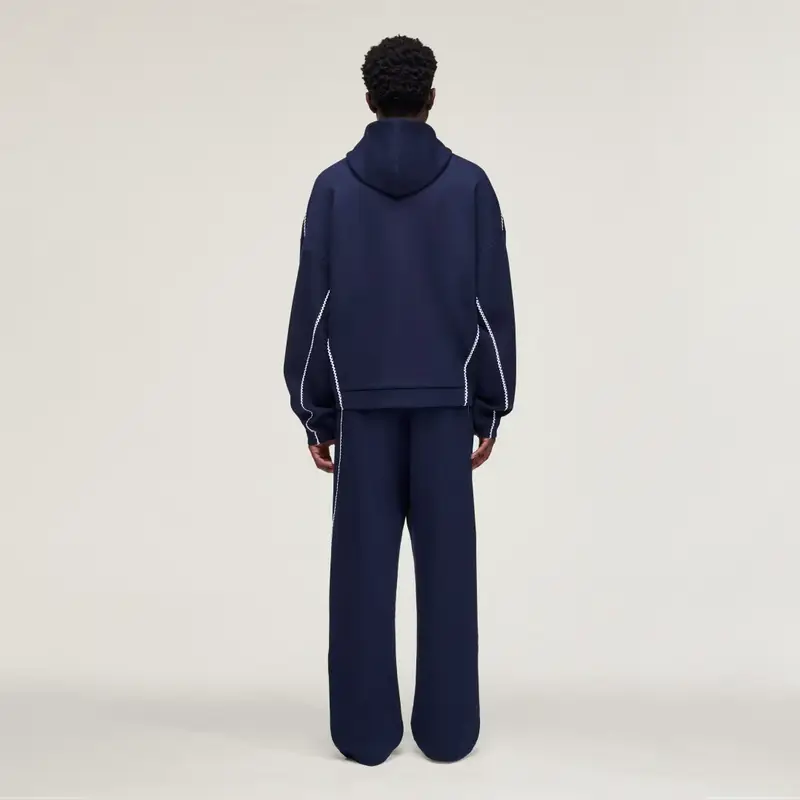 x Arte Antwerp Z.N.E. Felpa con zip integrale Legend Ink miniatura 3