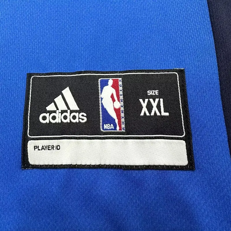 X Collaborazione NBA Oklahoma City Thunder Russell Westbrook 0 Trasferta Canotta da Basket Senza Maniche con Scollo a V Unisex Maglia Blu 7818A-3CB-AEB1071 2XL miniatura 5