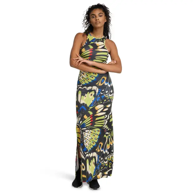 X Farm Premium Dress female Vestiti - Nero - Poly Mesh - Foot Locker Black