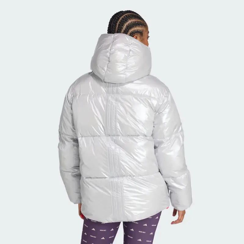 x MOON BOOT Giacche imbottite Matte Silver miniatura 3