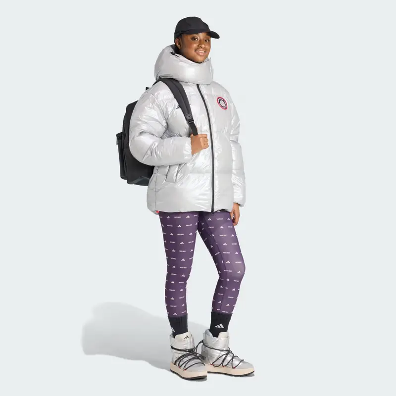 x MOON BOOT Giacche imbottite Matte Silver miniatura 4