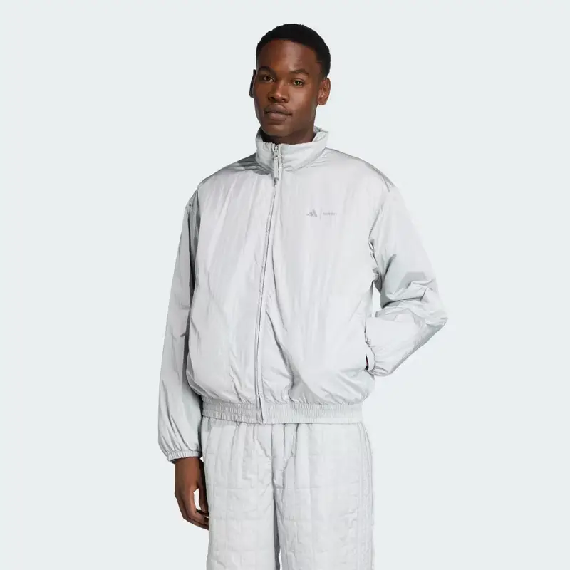 x MOON BOOT Padded Tracktop Wonder Silver