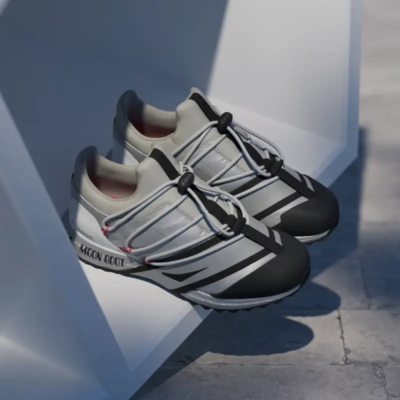 X MOON BOOT ULTRABOOST 1.0 Silver Metallic miniatura 4