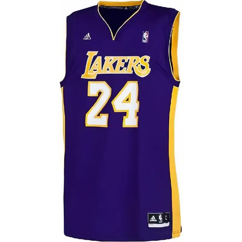 X NBA Collaborazione Kobe Lakers 24 Stampa Grafica Rep Maglia Senza Maniche Canotta da Basket Unisex Viola AEB836 XL