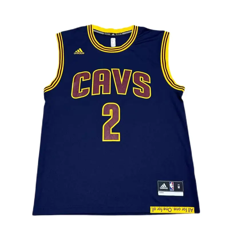 X NBA Collaborazione Kyrie Cavaliers 2 Maglia Senza Maniche Pullover Maglie Unisex Blu Navy 7818A-CVW-AEB1515 L