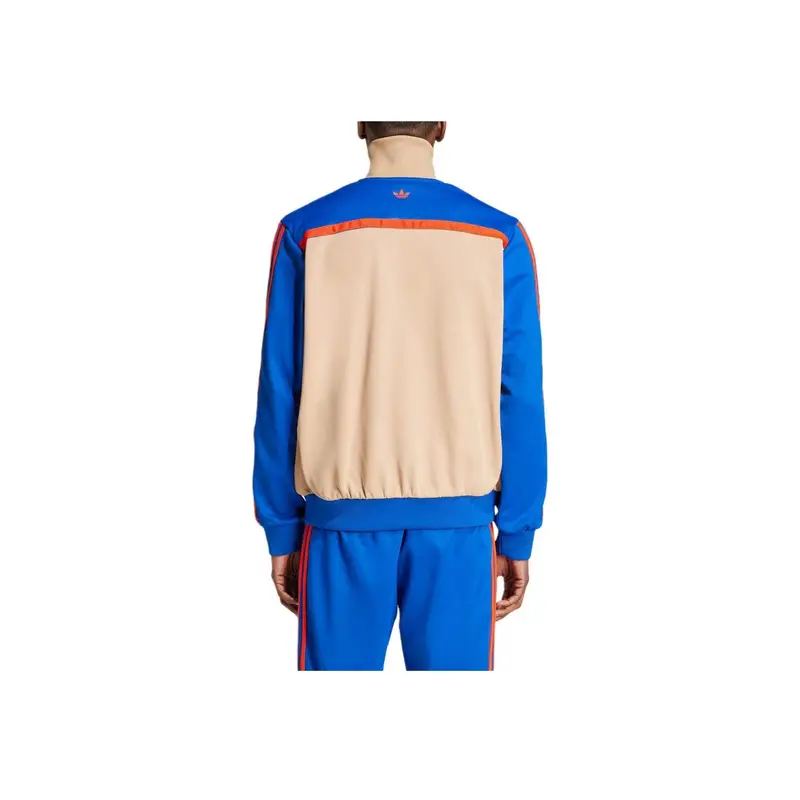 x Wales Bonner Nuova Giacca da Tuta in Maglia Blu Uomo Capispalla IW1179 XL miniatura 3