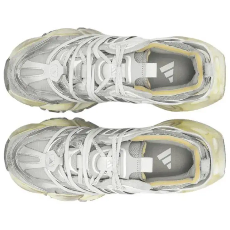 XLG RUNNER DELUXE Ammortizzazione, Traspirante, Termico Scarpe da Corsa Casual Basse da Città per Pendolarismo Unisex Sneakers Grigie JR9631 46⅔ miniatura 2