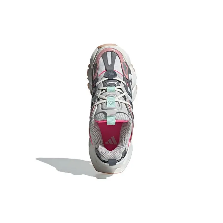 XLG Runner Deluxe Bianco Grigio Rosa Sneakers Unisex Grigio Chiaro Grigio Scuro IH7797 42 miniatura 2