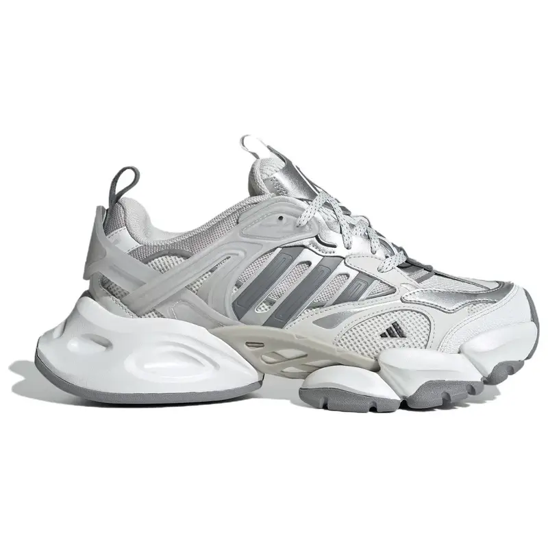 XLG Runner Deluxe Grigio Argento Sneakers Unisex Bianco JP5761 35⅔ miniatura 2