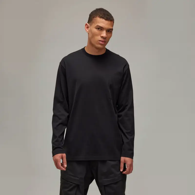 Y-3 a maniche lunghe Black