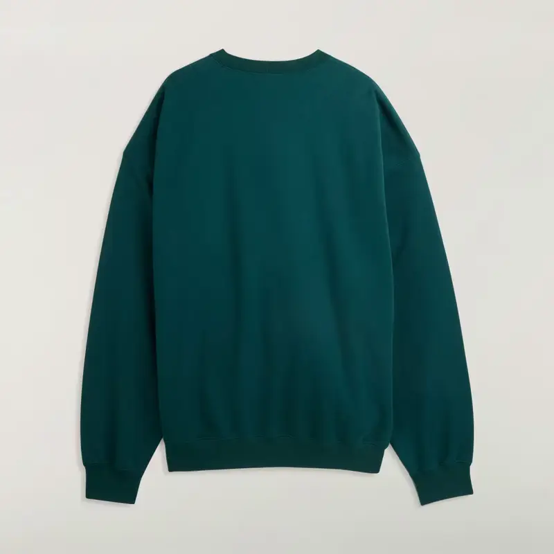 Y-3 Brushed Terry Crew Sweatshirt Aurora Ivy miniatura 2