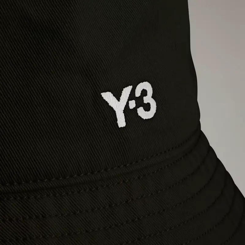 Y-3 Bucket Hat Black miniatura 3