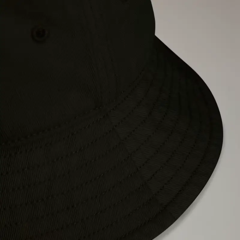 Y-3 Bucket Hat Black miniatura 4