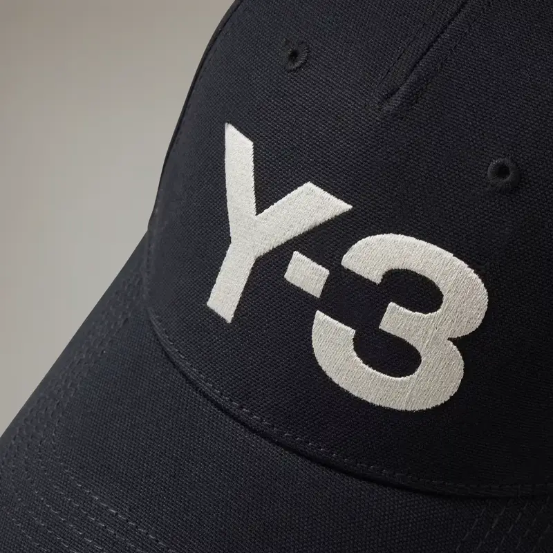 Y-3 Classic Logo Cap Black miniatura 3