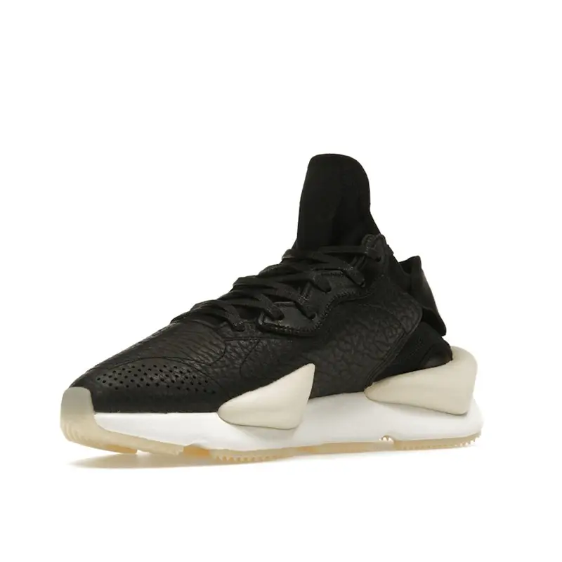Y-3 Kaiwa Nero Panna Bianco Unisex Sneakers Core-White HR1952 40 miniatura 5